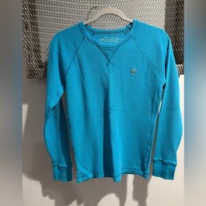 💙American Eagle Outfitters Blue Long Sleeve Tee